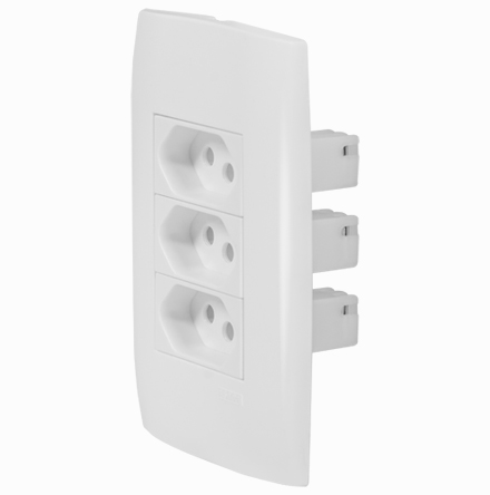 Kit 3 Tomadas 20A / 250V 